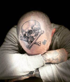 Chris Garver Instagram - Honored to do tattoos on artists that I admire. Thank you @mikelucenatattoo