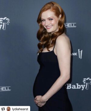 Chris Hardwick Instagram - Very honored to have been at the @baby2baby 10th-anniversary gala this past weekend w/ @lydiahearst! 

Third trimester is underway, btw!!! ❤️