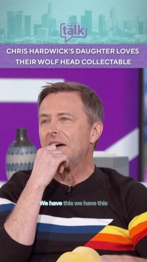 Chris Hardwick Instagram - She will grow up to fear nothing. 🤣👏 #chrishardwick #collectables #werewolf
