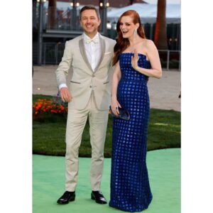 Chris Hardwick Instagram - @lydiahearst & I had an incredible time last night at the opening of the @academymuseum! Lots of nice, fun people, a performance by @ladygaga, AND a stunning @hayaomiyazaki / Studio Ghibli exhibit. The museum is super cool and highly recommended if you get a chance to go! Also, we’re about halfway through the pregnancy and you can finally see the behbehhhhh! Lyds just felt the little kiddo doing some kind of interpretative dance for the first time a couple days ago! 

And OF COURSE we capped off the night with one of our favorite things to do after a snazzy event—driving through @innout. 🍔✨

Fancy styling: @jennyricker
Tuxedooooo: @emporioarmani 
Foot coverings: @jimmychoo 
📸: @matthewbaronphoto, @stefaniekeenan, @amysussmanphoto