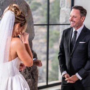 Chris Harrison Instagram - Lauren and I are so excited to finally share our wedding story. 

Words do not come easy as I try to capture all the emotion we felt. @laurenzima and I sit down and share the intimate details of our two wedding celebrations with you - because you all mean so very much to us - on this week’s new episodes of @themostdramaticpodever 

Please share the love the laughter and all the beautiful tears with us. We are overjoyed