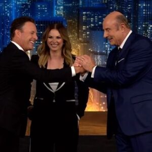 Chris Harrison Instagram - Incredibly excited to announce that @laurenzima and I are coming to you with the next chapter in our television careers. 
We have joined @meritstreetmedia a new television network being launched by the one and only @drphil
 There are many reasons why this opportunity is the perfect fit for us. I can’t wait to see you all again, very soon.

For all the details listen to our latest episode of @themostdramaticpodever
