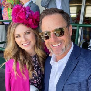Chris Harrison Instagram - Day 1 of the @kentuckyderby experience in the books. Incredible day at the Oaks then celebrating and supporting the @unbridledeve gala. 
Easily the best parts sharing another adventure with @laurenzima and spending time with my very old friend @bobguiney. Now it’s Derby day…time to pick a winner