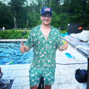 Chris Hayes Instagram - I’ve reached the point in fatherhood where I take great glee in mortifying my children.