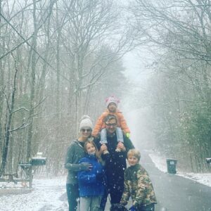 Chris Hayes Instagram - The love of my life and forever Valentine @kateashaw and these delightful little people we made together. 😍😘