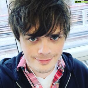 Chris Kendall Instagram - "He's over there!! He got on the train!! Stop him!!"