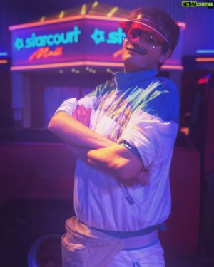 Chris Kendall Instagram - My part was unfortunately cut from Stranger Things S3 but I've been given permission to show ONE reference photo. Miss the cast so much! @strangerthingstv @secret_cinema