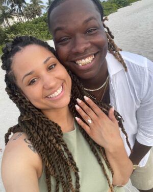 Chris Lee Instagram - Not that it’s any of your business…but we’ve BEEN cookin a lot on this end…😁💍❤️