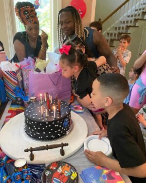 Chris Lee Instagram - I’m blessed to be a father today. My wife and children are my greatest gifts. I love y’all more than life. Swipe to the end for the surprise 👀 #happyfathersday