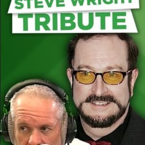 Chris Moyles Instagram - @chrismoylesofficial pays tribute to his friend and mentor, the late, great #SteveWright: “Cheers, Steve, for everything, we lost you too soon. I can’t quite comprehend I’ll never talk to him again.” 💔