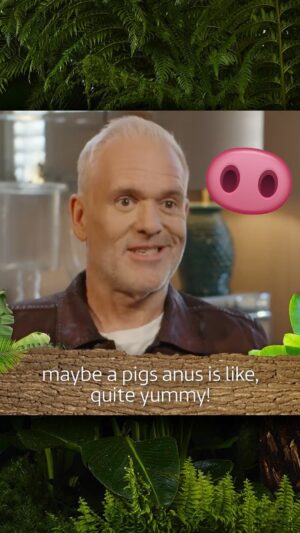 Chris Moyles Instagram - “Maybe a pigs anus is like, quite yummy” 

📝making a note of this for future reference