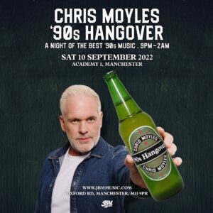 Chris Moyles Instagram - Tickets on sale Friday morning 9am. Check my insta stories for the link.