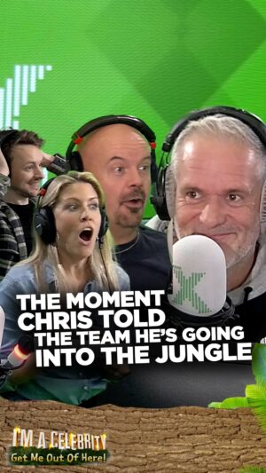 Chris Moyles Instagram - The moment Chris revealed to the team he was going into the @imacelebrity jungle 🐍🌴

#imaceleb