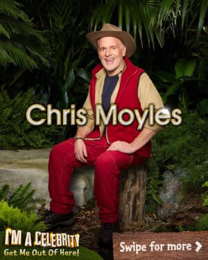 Chris Moyles Instagram - Looks like pig’s anus may be on the menu for Chris Moyles! 😂😱

#IMACeleb @chrismoylesofficial