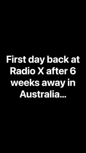 Chris Moyles Instagram - Back from the jungle and back on @radiox