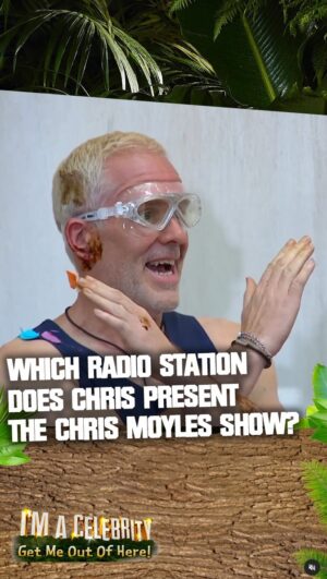 Chris Moyles Instagram - We would have had words if he got this wrong! 

#ImACeleb