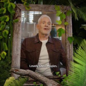 Chris Moyles Instagram - Looks like pig’s anus may be on the menu for Chris Moyles! 😂😱

#IMACeleb @chrismoylesofficial