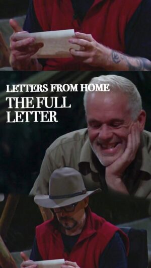 Chris Moyles Instagram - We got hold of the full letter from home sent from Tiff 😍🥰🥲#teammoyles #imaceleb
