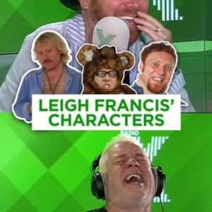 Chris Moyles Instagram - Leigh Francis went through his iconic characters this morning 🤣