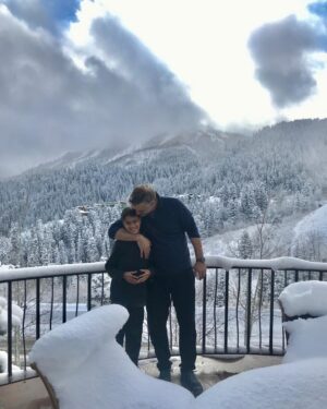 Chris Noth Instagram - Looking like Christmas- and already have the greatest gift a dad could want!!