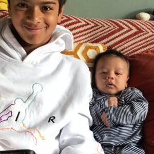 Chris Noth Instagram - Two bro’s  Orion and Keats!