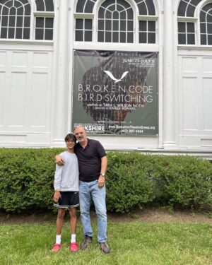 Chris Noth Instagram - Orion and I are so proud of Tara’s new play opening this Saturday in Stockbridge at @berkshiretheatregroup! Closes July 9th- come see this beautiful production!!! #berkshiretheatregroup