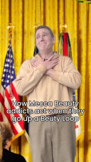 Chris Parker Instagram - This is as niche as I’ll get. But these Mecca Beauty addicts are truly acting wild over a free sample of lip gloss #meccabeautyloop