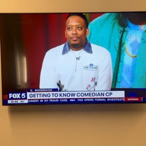 Chris Powell Instagram - Dark Side of the Moon tour is underway. Just did my first press about it on Fox5 in DC. 4 more shows this weekend at the @dcimprov. Check me out! ***That second slide was me walking away from a nigga tryna tell me his life story about how he should’ve been a comic and @blee313 knows how much this happens to me and how I always have to walk away because I can’t stop laughing in peoples face, it’s awkward but I promise it will crush you more if/when I bust out laughing at your story*** just some added context