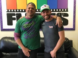 Chris Raab Instagram - This week on @bathroombreakpodcast, my guest is the legendary Jeff Tremaine @gorillaflicks. He's known for Jackass, Wild Boyz, Ridiculousness and a bunch more. We sat down for a chat about the making of his new movie The Dirt (the Mötley Crüe story). Hope you enjoy! LINK IN BIO. Help support the podcast by visiting greengate.bigcartel.com #bathroombreakpodcast #raabhimself #jefftremaine #thedirtmovie #mötleycrüe #nikkisixx #tommylee #mickmars #vinceneil #jackass #vivalabam #cky #bigbrotherskateboardmagazine