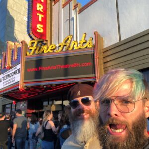 Chris Raab Instagram - The Durty Dirt man was my date to the ball!! Amazing screener for our movie “Afternooner”@theharrowbrothers knocked it out of the park with this one!! Great job to the cast and crew!! @greengateentertainment #brickstanleyproductions #makingmovies #dontbeadick