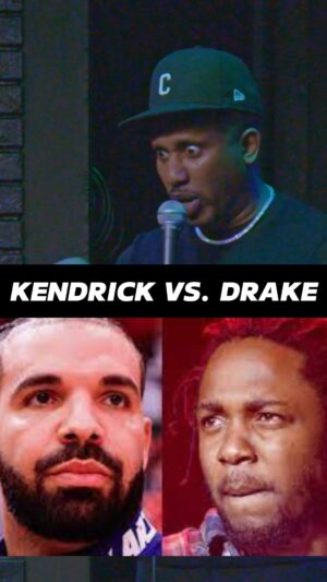Chris Redd Instagram - This @kendricklamar and @champagnepapi rap battle got me feeling like I’m back in community college.

#ChrisRedd #Comedy #StandUp #Funny #laughs #Drake #KendrickLamar #rap