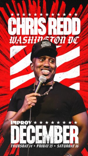 Chris Redd Instagram - This one is for my old ass name niggas!!!!

Friday late show (9:45) the last show with tickets left at the @dcimprov 

Pull up!