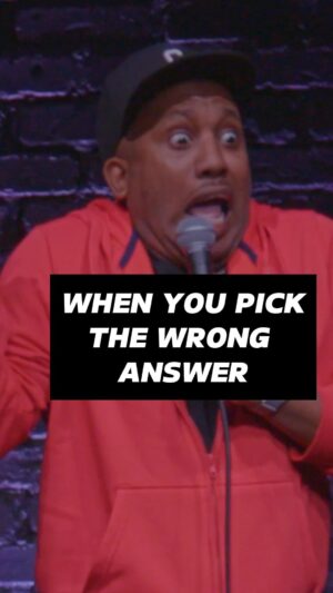 Chris Redd Instagram - There is no wrong answer but there are stupid ones!

It’s my birthday. Thank you to every person that supports the live comedy, watches clips, however you support, it doesn’t go unnoticed! ❤️