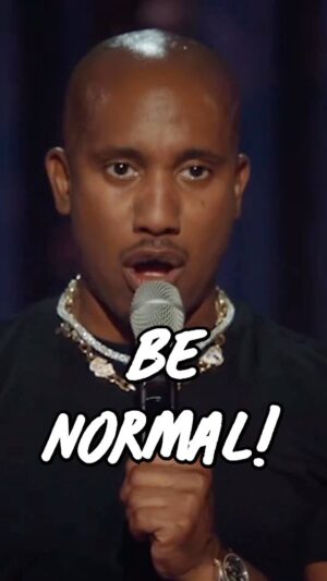 Chris Redd Instagram - “Be Normal” is one of my favorite bits from my @hbomax special “Why am I Like this?” for the high muthafuckas in the world!!!

I’m back on stage! Starting with Hawaii @daplaygroundmaui and then we out west. More dates to be announced! Check the bio 👾👾