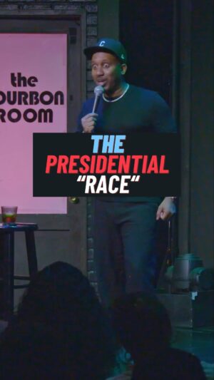 Chris Redd Instagram - Run Trump Run!