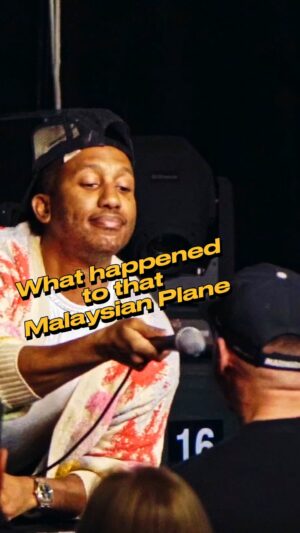 Chris Redd Instagram - You can tell I’m a scholar by the way I say “plane place” #malaysianairlines #documentary #standup