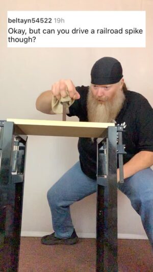 Chris Rider Instagram - The board didn’t like that request. 🤣 #comment #request #railroad #spike