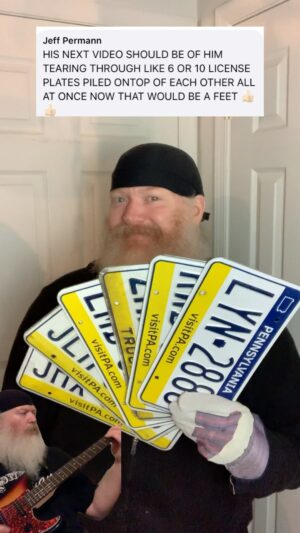 Chris Rider Instagram - Now that’s interesting! #comment #request #guitar #licence #plate