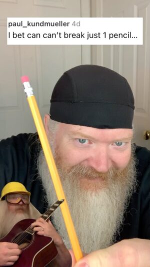 Chris Rider Instagram - What is it with pencils? LOL! #comment #guitar #request #pencil