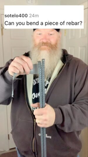 Chris Rider Instagram - Yes, and more. 😎#rebar #steel #bendy #request #comment