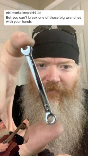 Chris Rider Instagram - Is this “big” enough? #comment #request #guitar #wrench