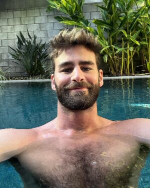 Chris Salvatore Instagram - Skinny dipping in the pool la la
