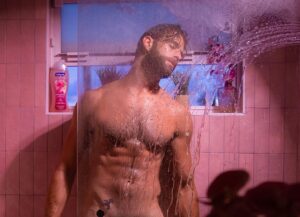 Chris Salvatore Instagram - Had some fun in the Barbie shower 😛💓🚿