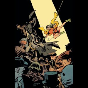 Chris Samnee Instagram - In case you scrolled past my chubby little face the other day, here’s the cover to BATMAN & ROBIN: YEAR ONE (colors by Mat Lopes)!! 

 The 12 issue series by @markwaidwriter, me, and @matlopes starts this October!!! Swipe for process on the cover.