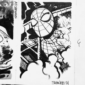 Chris Samnee Instagram - Aaaand some more process from some more recent doodles… because IG won’t let me save a draft right now? 😅📱✍️