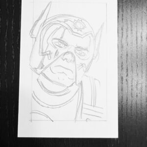Chris Samnee Instagram - Aaaand some more process from some more recent doodles… because IG won’t let me save a draft right now? 😅📱✍️