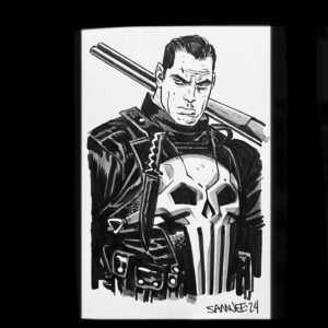 Chris Samnee Instagram - Bit of process from a couple recent warmups ✍️✍️