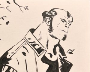 Chris Samnee Instagram - HELLBOY