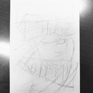Chris Samnee Instagram - Bit of process from a couple recent warmups ✍️✍️