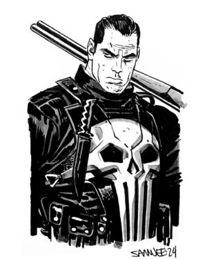 Chris Samnee Instagram - Frank 💀THE PUNISHER💀 Castle